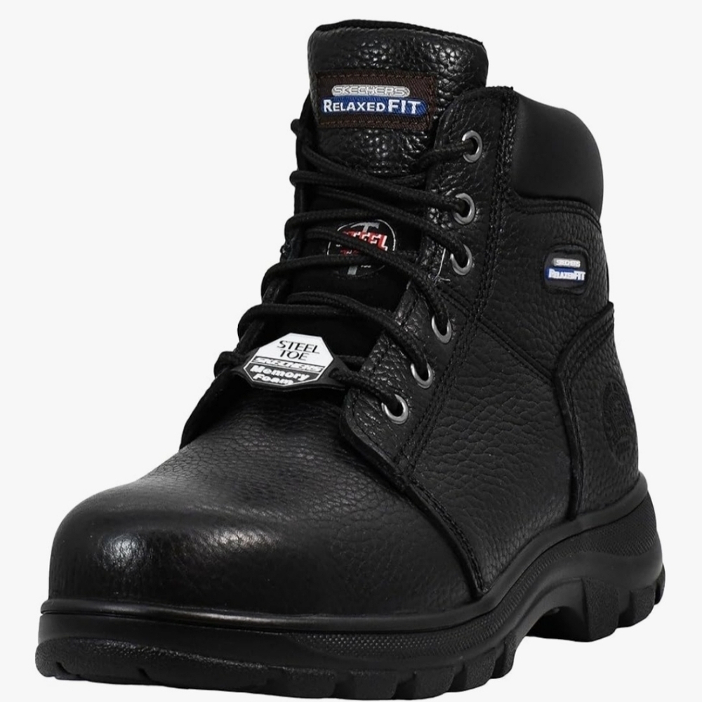 Skechers Black Relaxed Fit Shoes